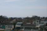 Southwest towards Worthing/Shoreham (zoom) chimney is Shoreham power station